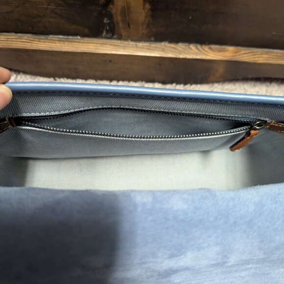 Coach Soft Tabby Shoulder Bag in Chambray - Picture 4 of 10